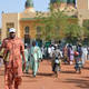 People leave the Grand Mosque of Niamey on May 1, 2015, after a collective prayer for the victims of an April 25, 2015, attack by Boko Haram Islamists on Karamga Island on Lake Chad, which left at least 74 dead.
BOUREIMA HAMA/Getty Images